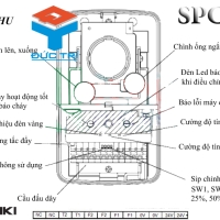 Đầu báo khói BEAM thu phát hồng ngoại SPC-24