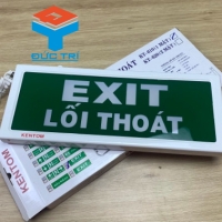 Đèn thoát hiểm Exit - Kemtom -  Có tem kiểm định