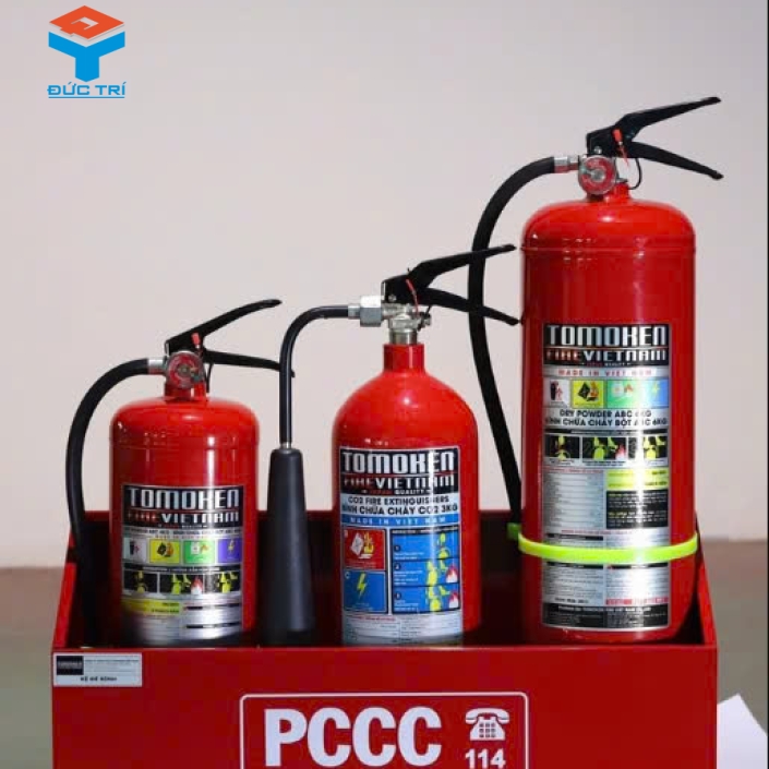 Kệ đựng 3 bình chữa cháy